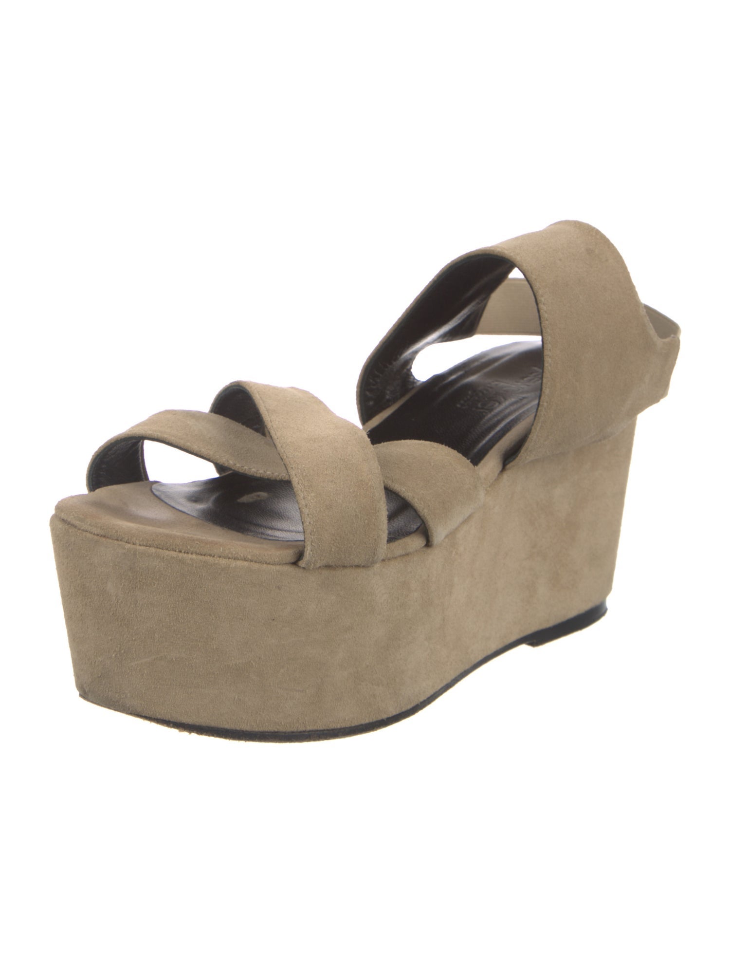 Elyse Walker Suede Slingback Sandals