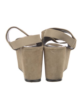 Elyse Walker Suede Slingback Sandals