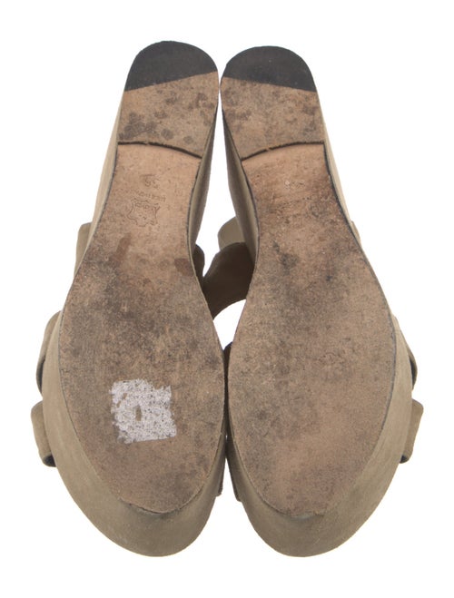 Elyse Walker Suede Slingback Sandals