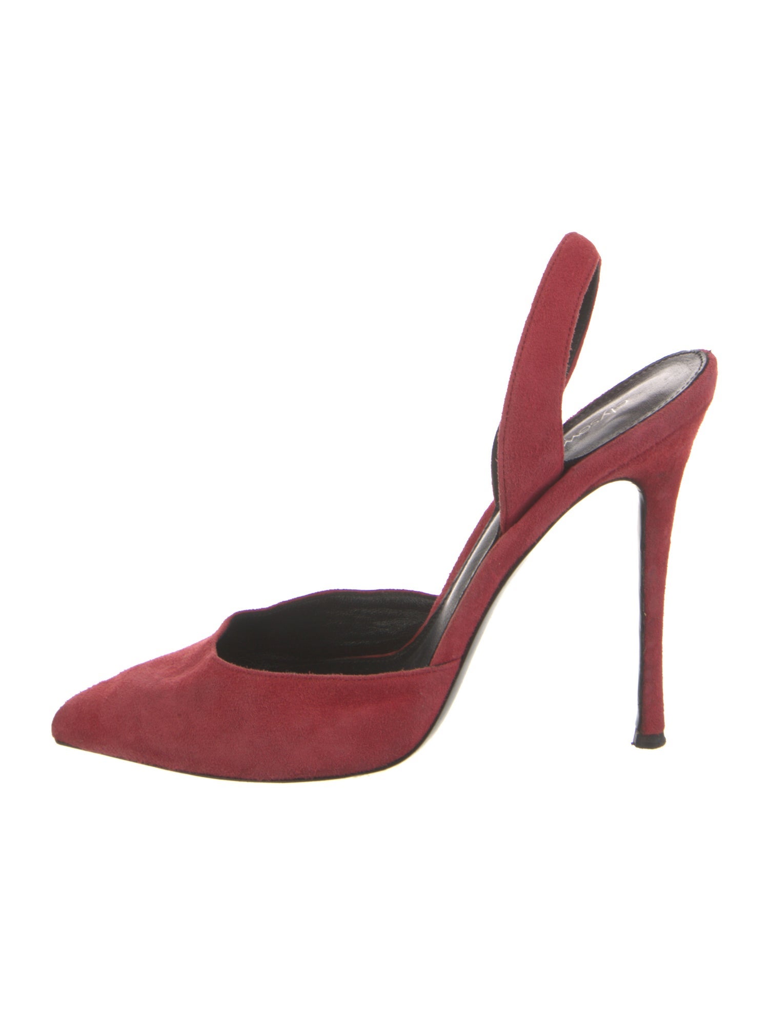 Elyse Walker Suede Slingback Pumps