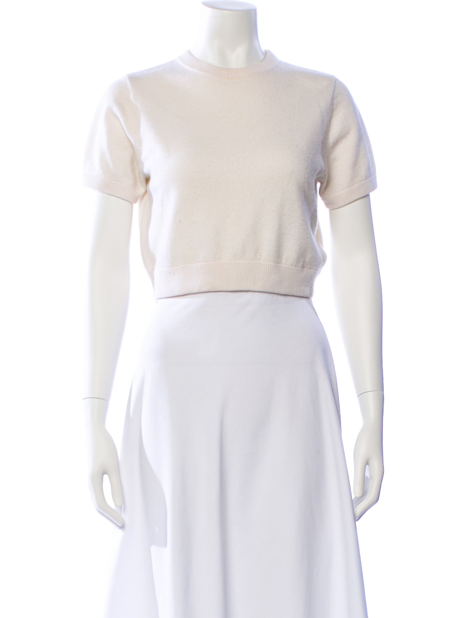 Elyse Walker Cashmere Crew Neck Sweater