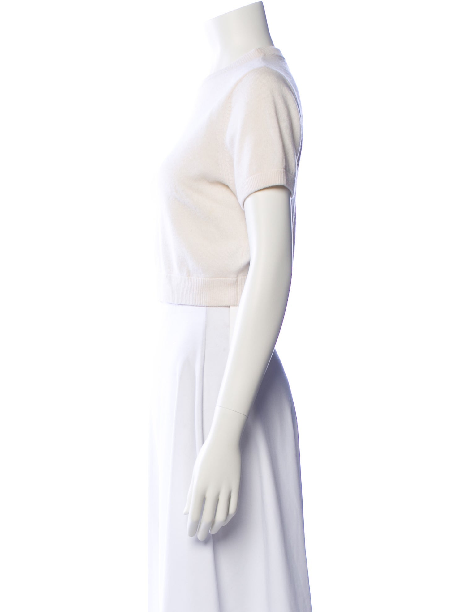 Elyse Walker Cashmere Crew Neck Sweater