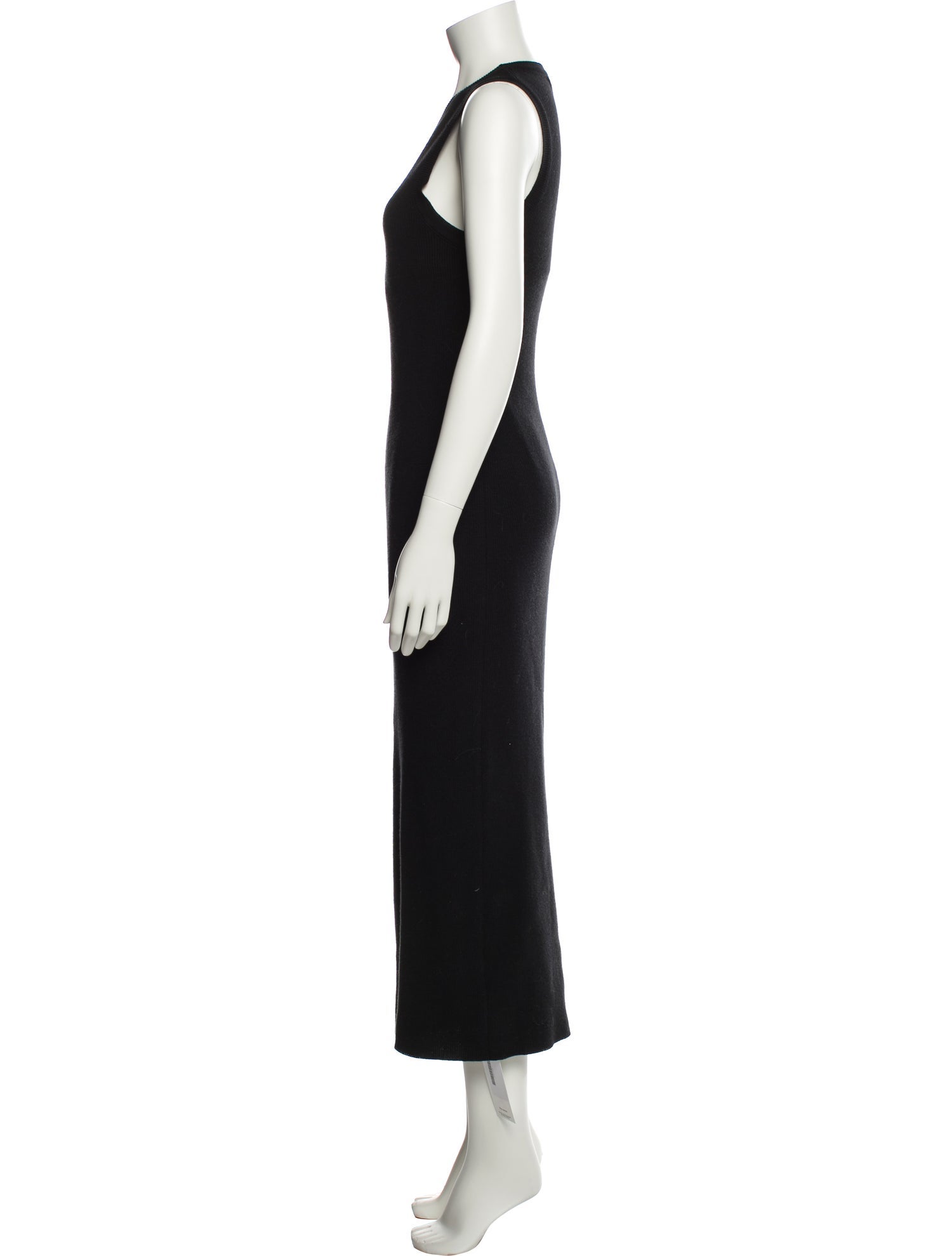 Elyse Walker Scoop Neck Long Dress