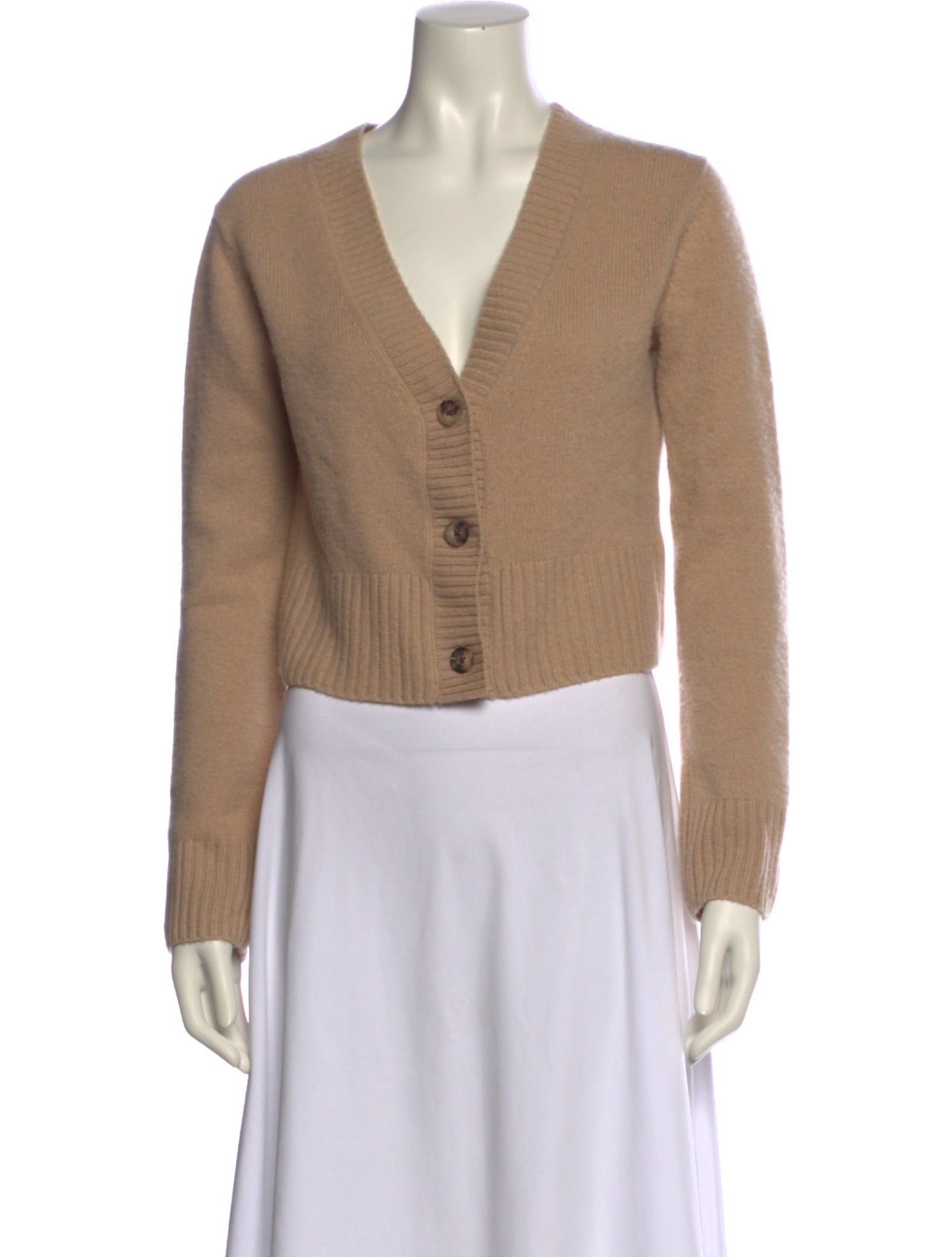 Elyse Walker Cashmere V-Neck Sweater
