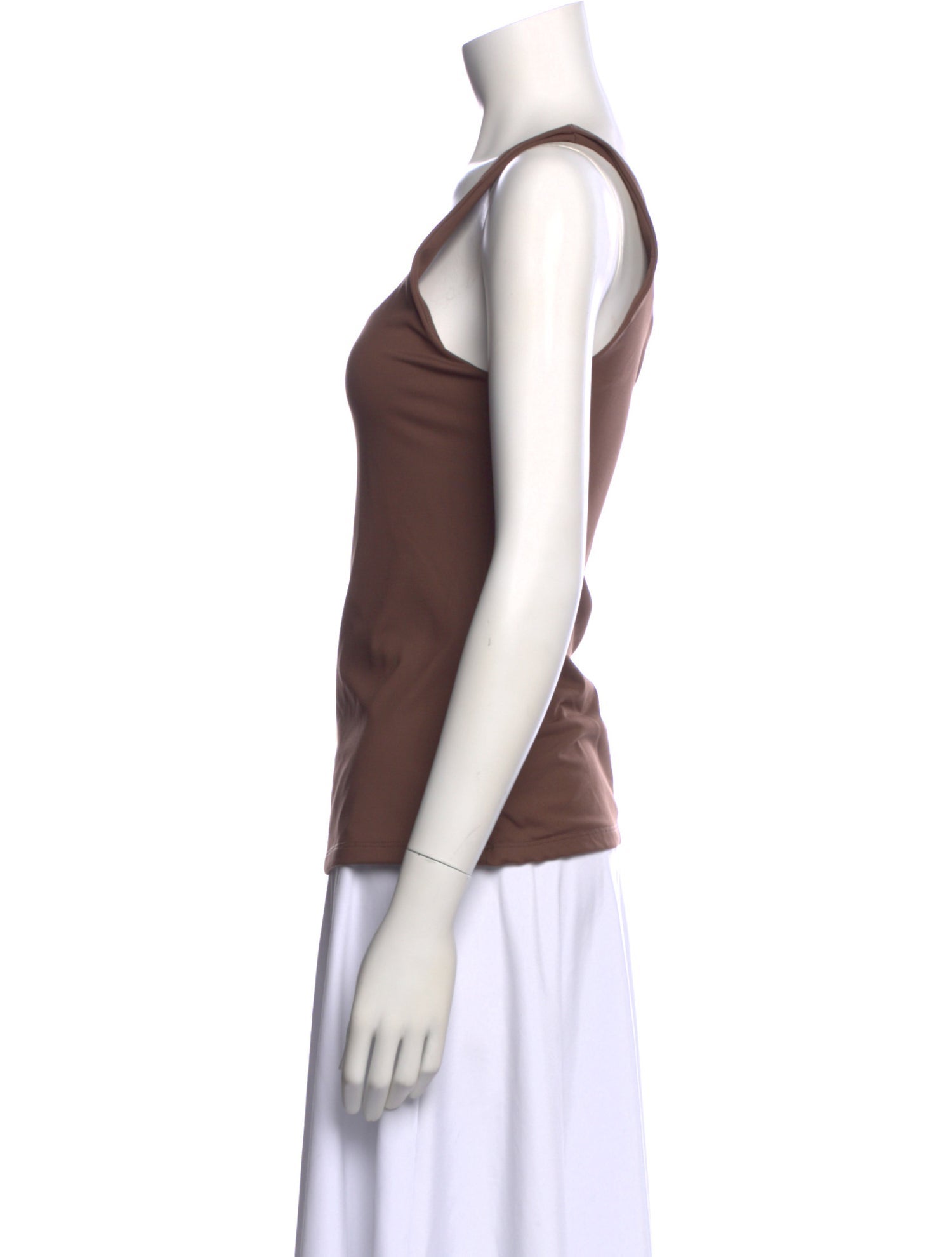 Elyse Walker Square Neckline Sleeveless Top