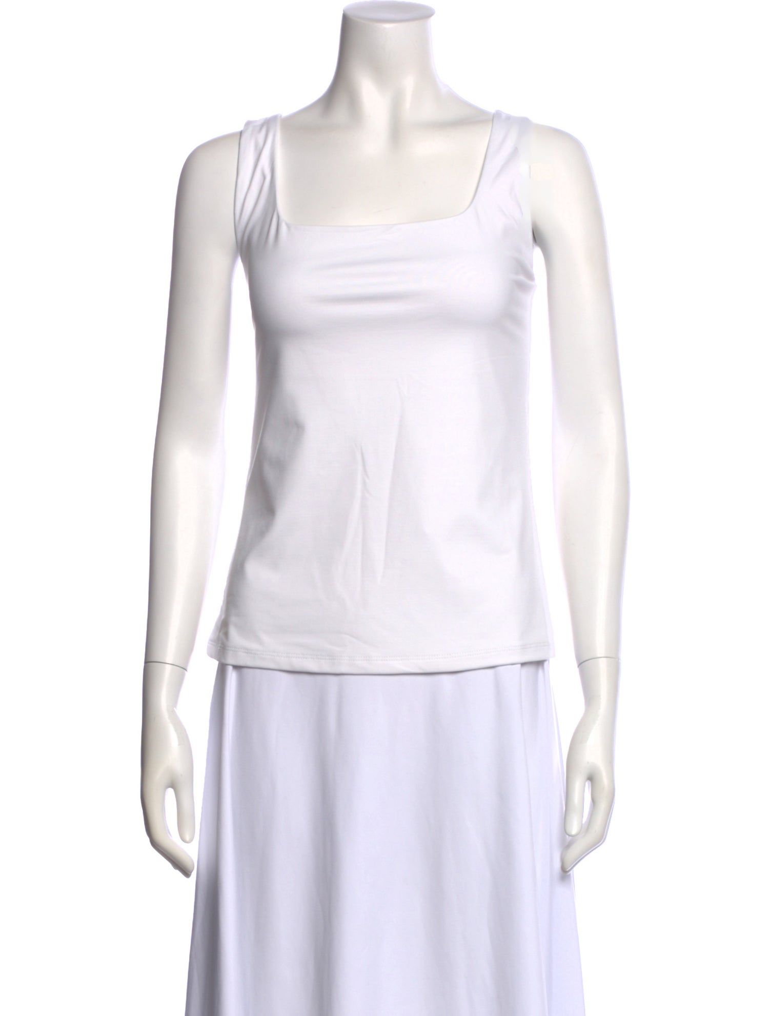 Elyse Walker Square Neckline Sleeveless Top w/ Tags