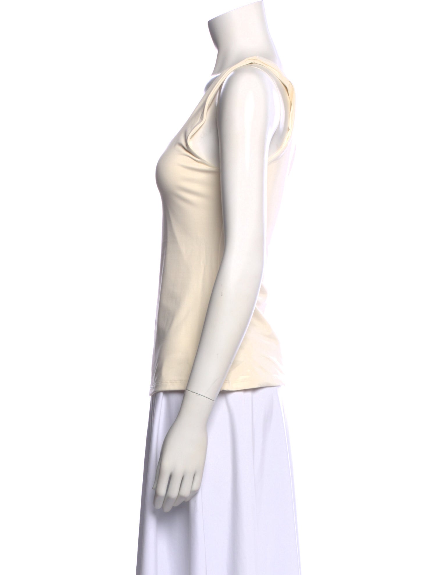Elyse Walker Square Neckline Sleeveless Top