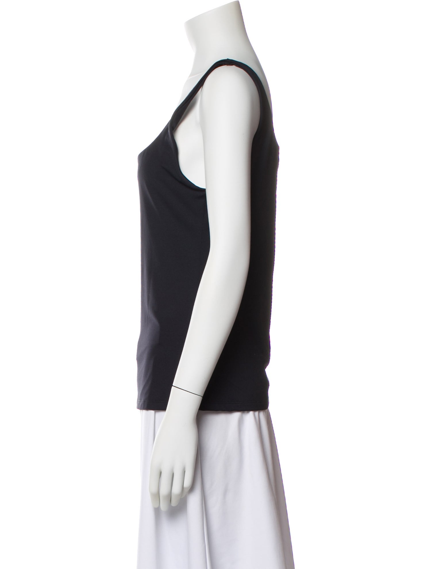 Elyse Walker Square Neckline Sleeveless Top