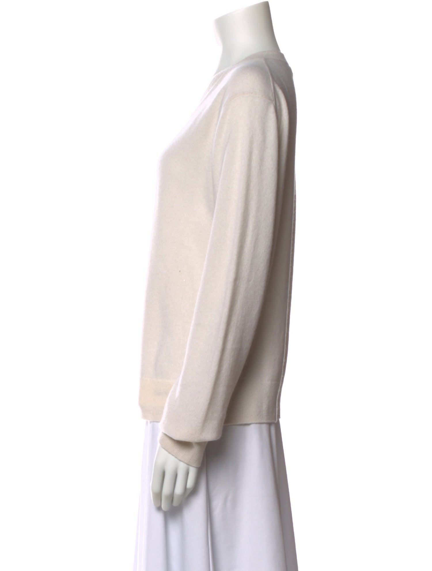 Elyse Walker Cashmere V-Neck Sweater