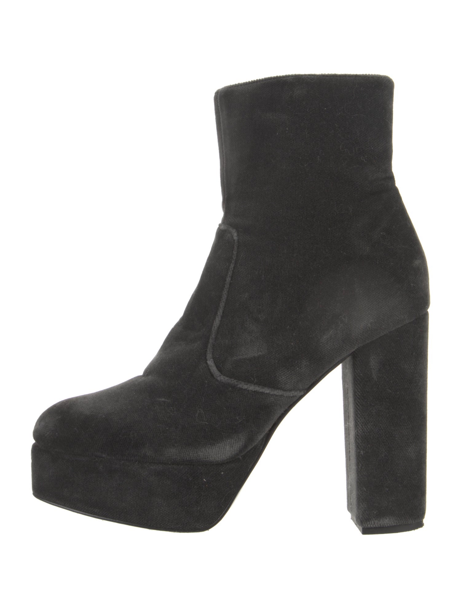 Elyse Walker Velvet Boots