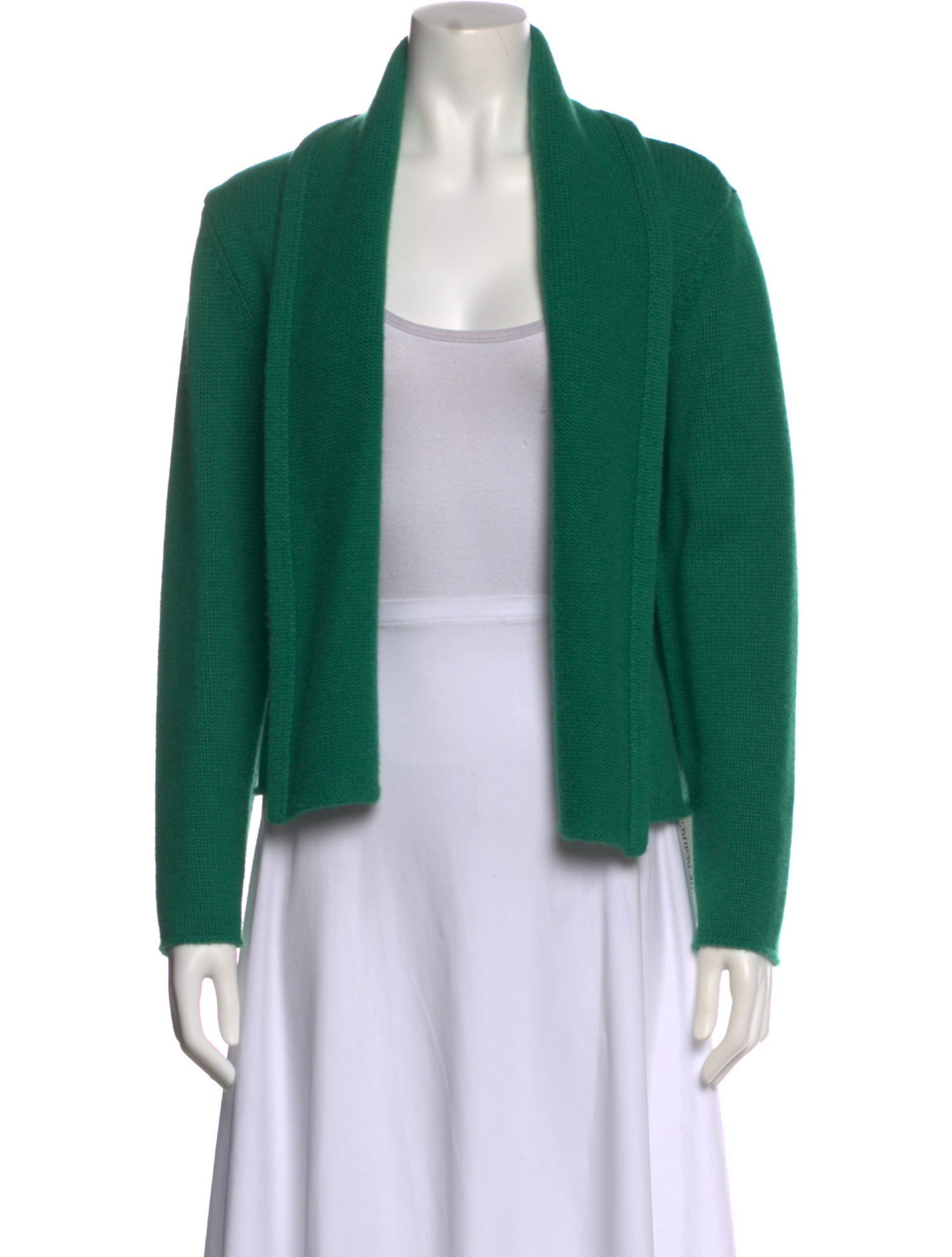 Elyse Walker Cashmere Open Front Sweater