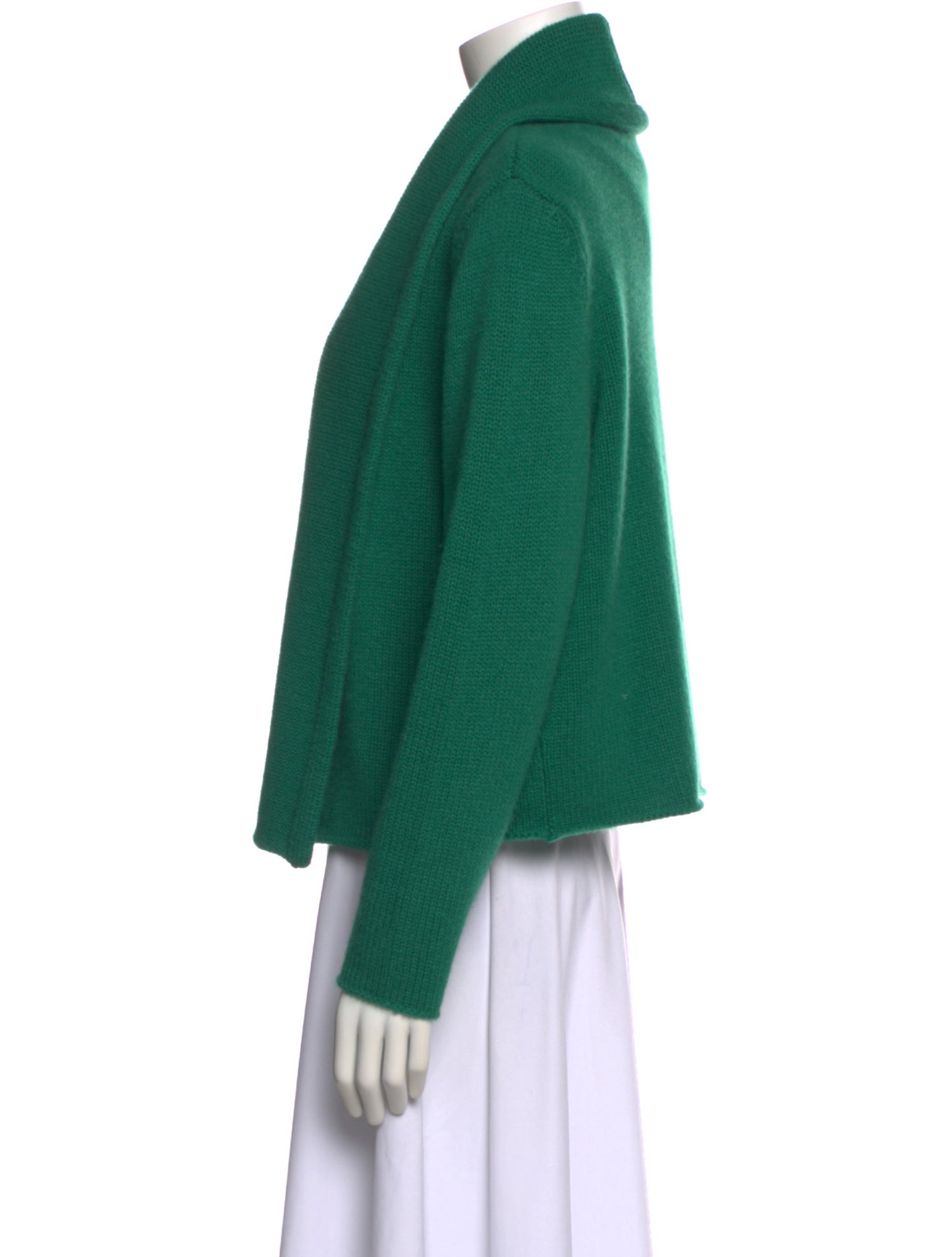 Elyse Walker Cashmere Open Front Sweater