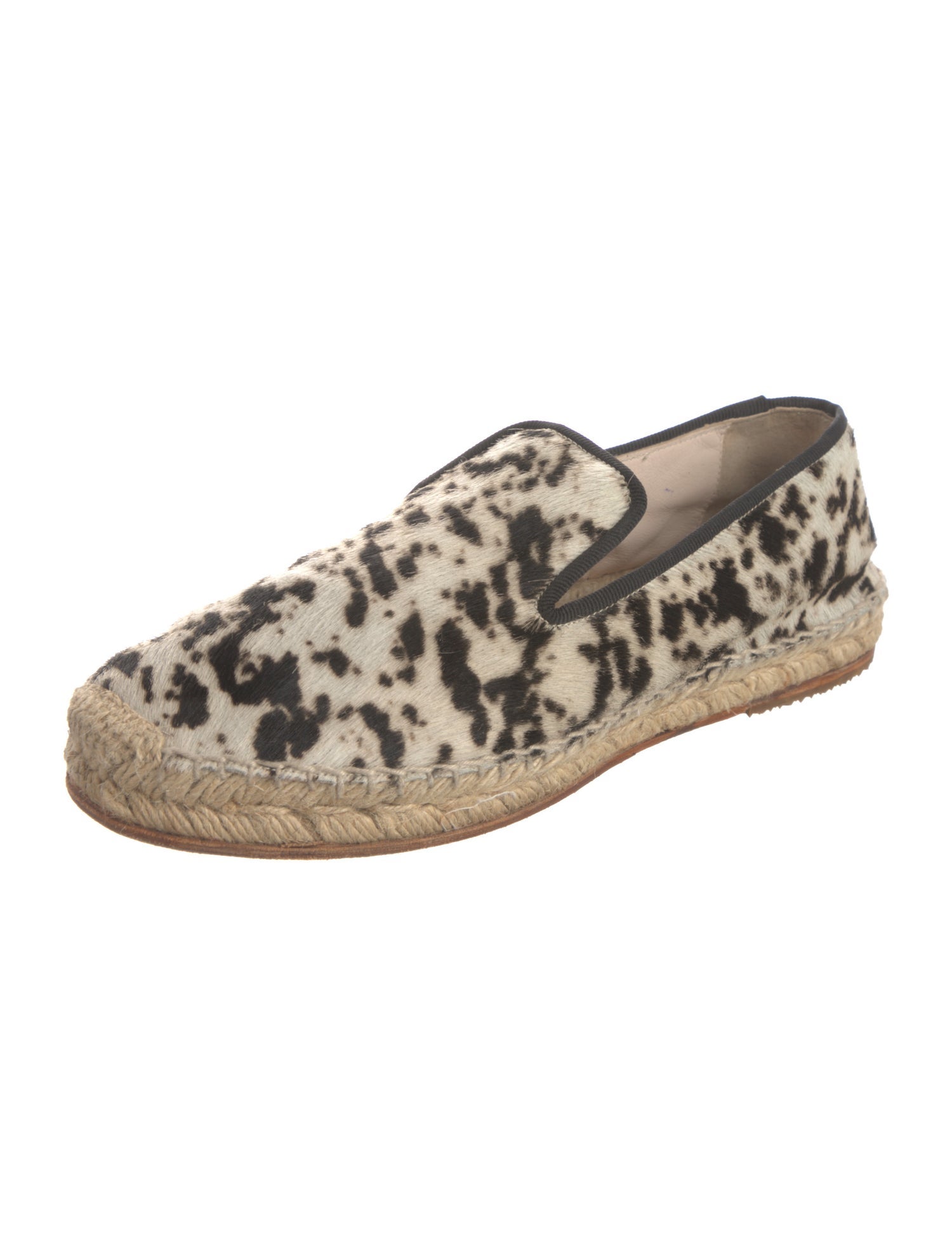 Elyse Walker Ponyhair Animal Print Espadrilles