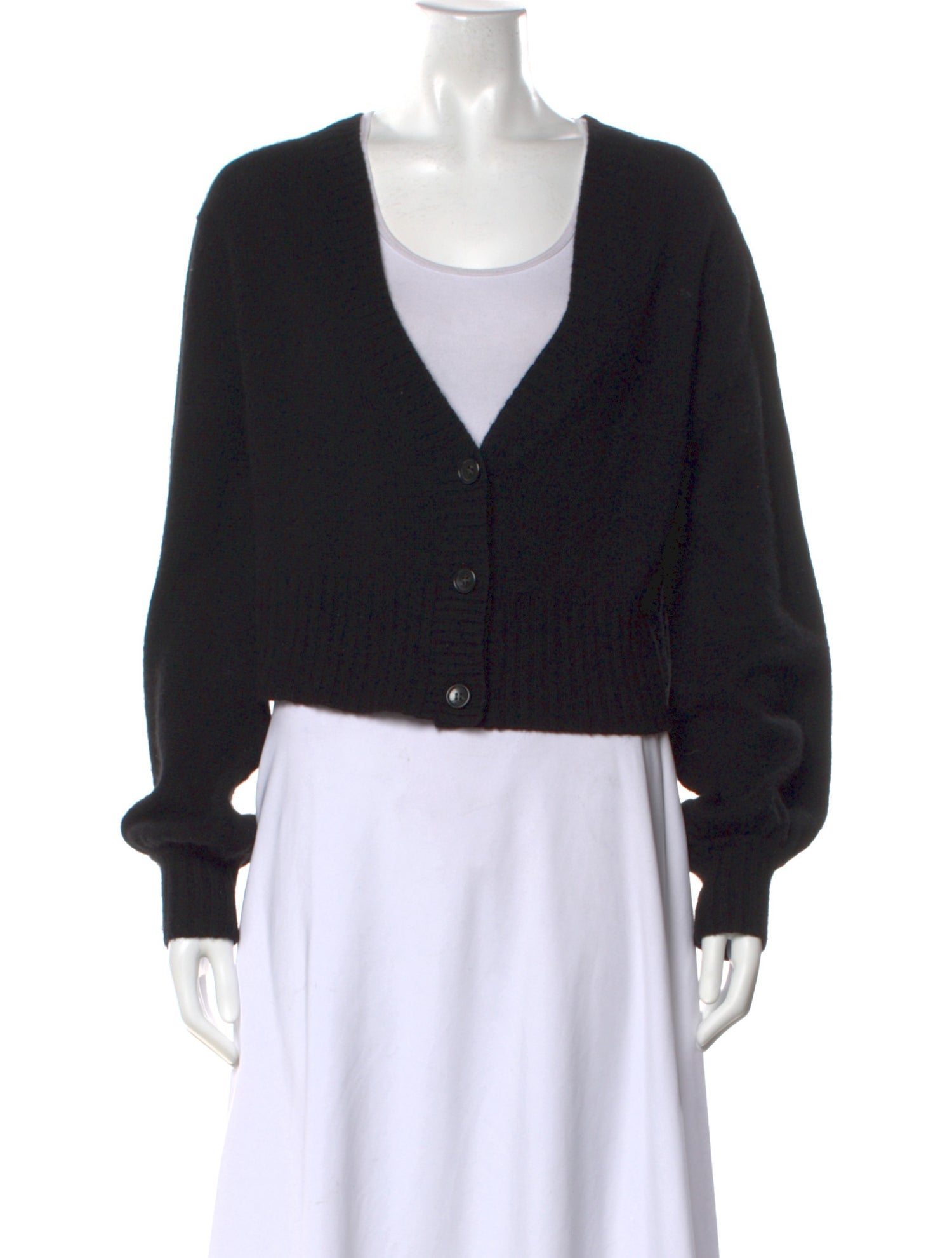 Elyse Walker Cashmere V-Neck Sweater