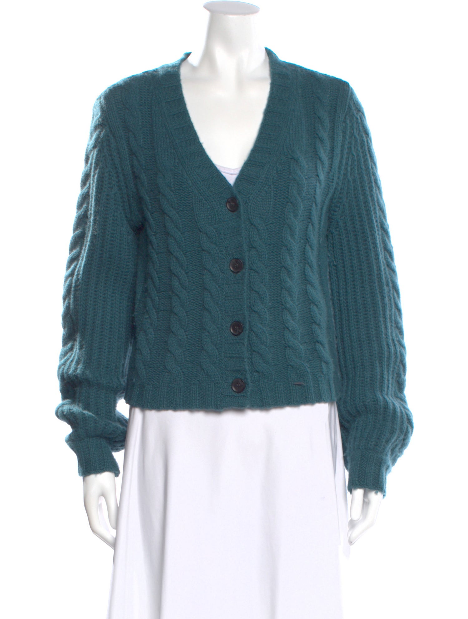 Elyse Walker Cashmere V-Neck Sweater