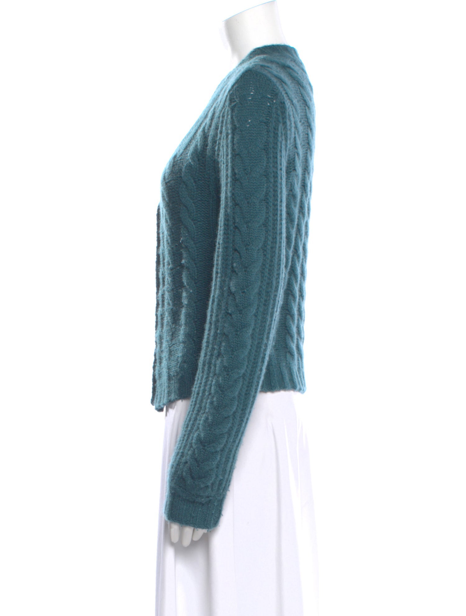 Elyse Walker Cashmere V-Neck Sweater