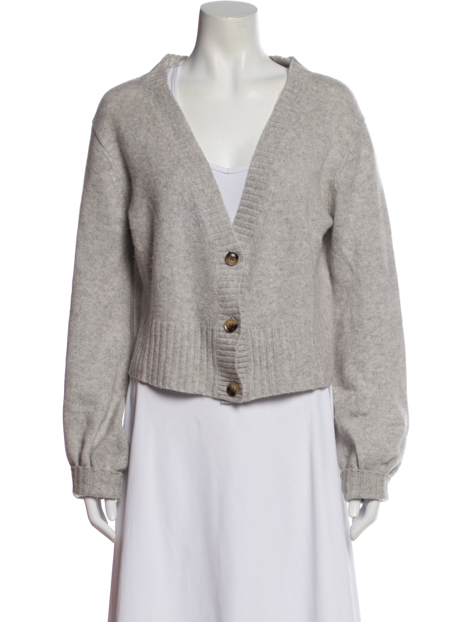 Elyse Walker Cashmere V-Neck Sweater