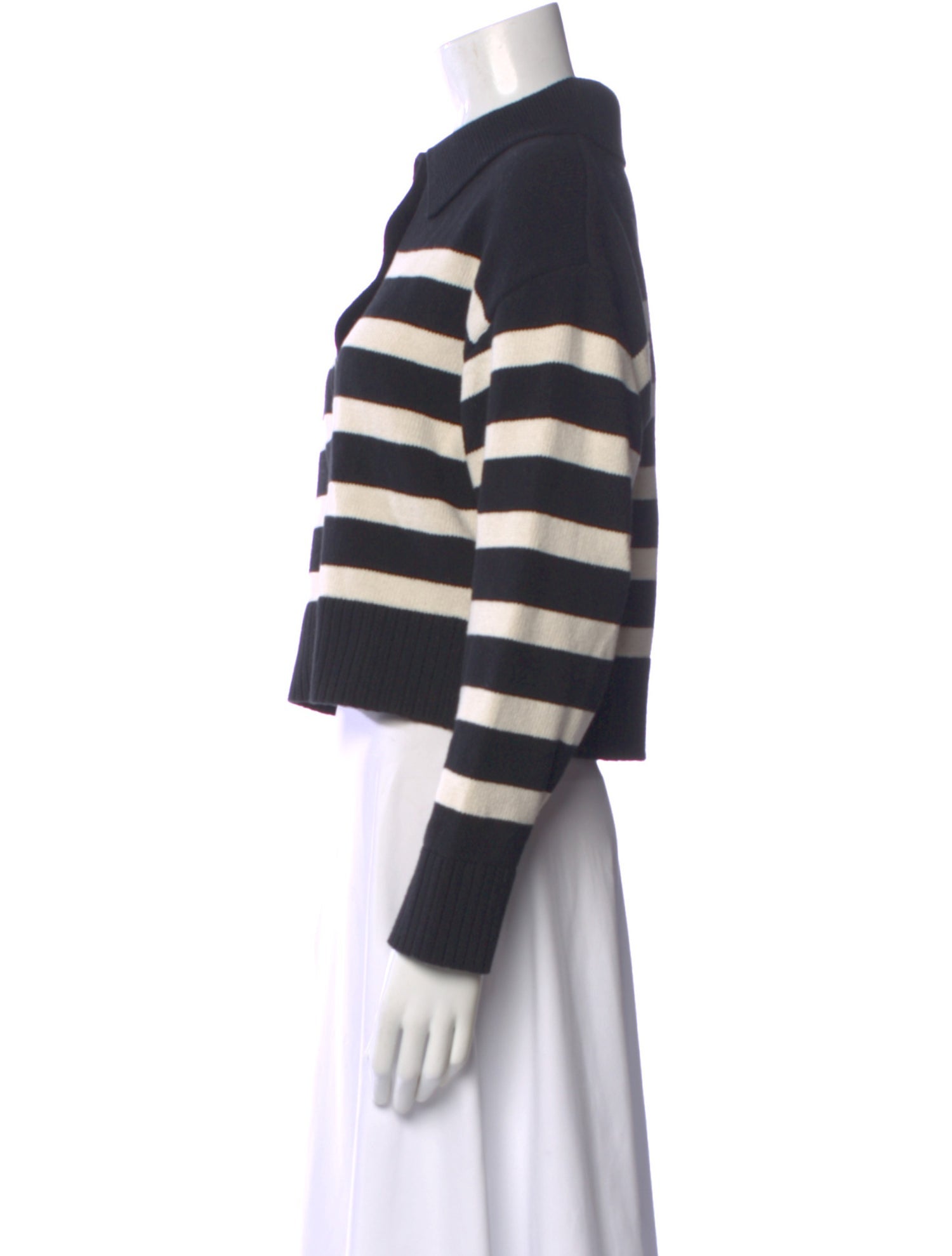 Elyse Walker Striped Long Sleeve Top