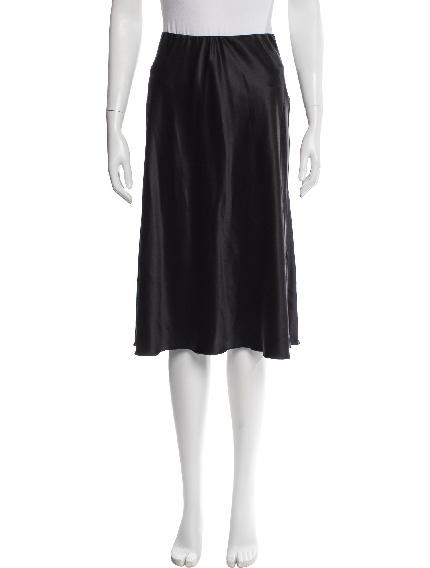 Elyse Walker Silk Knee-Length Skirt