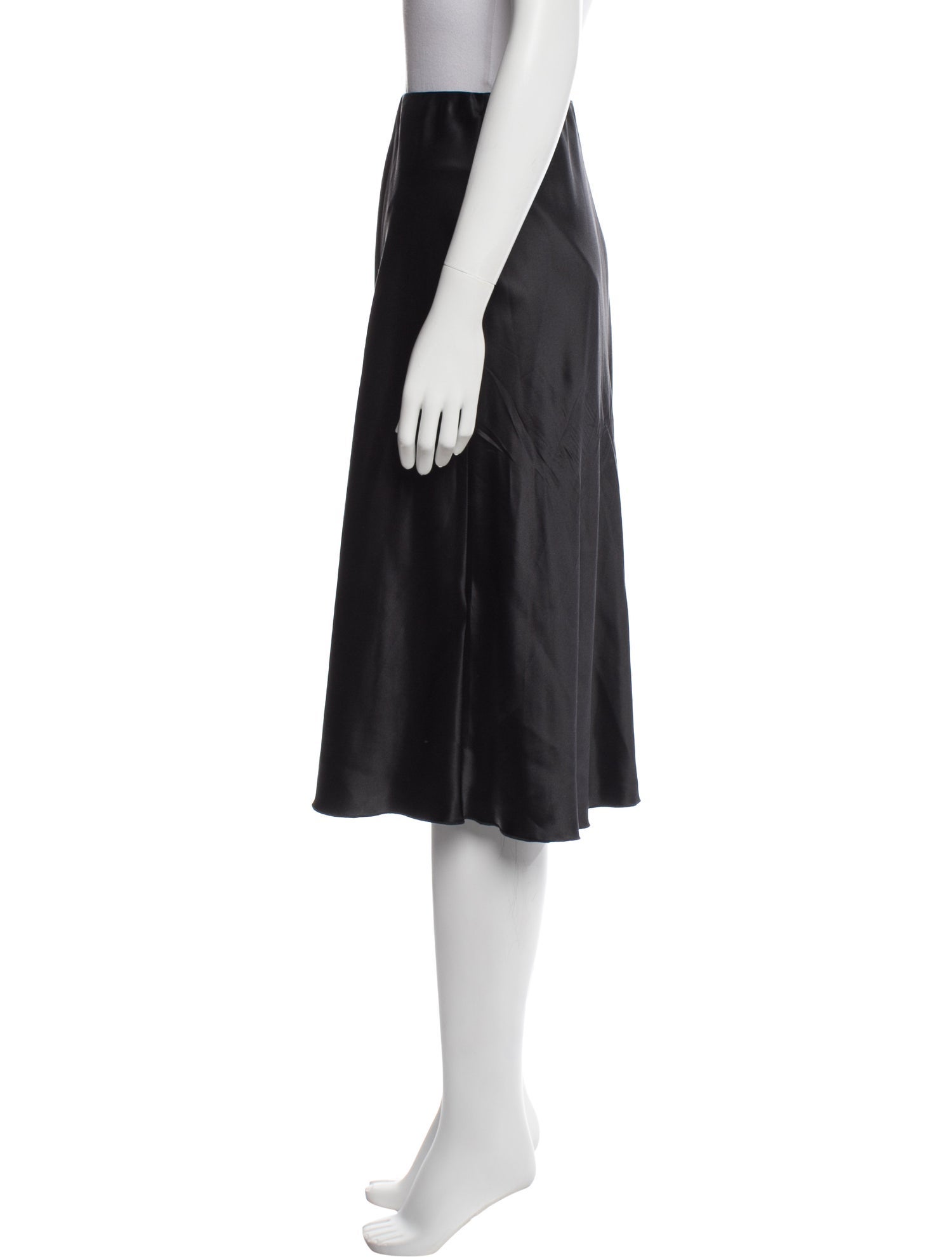 Elyse Walker Silk Knee-Length Skirt