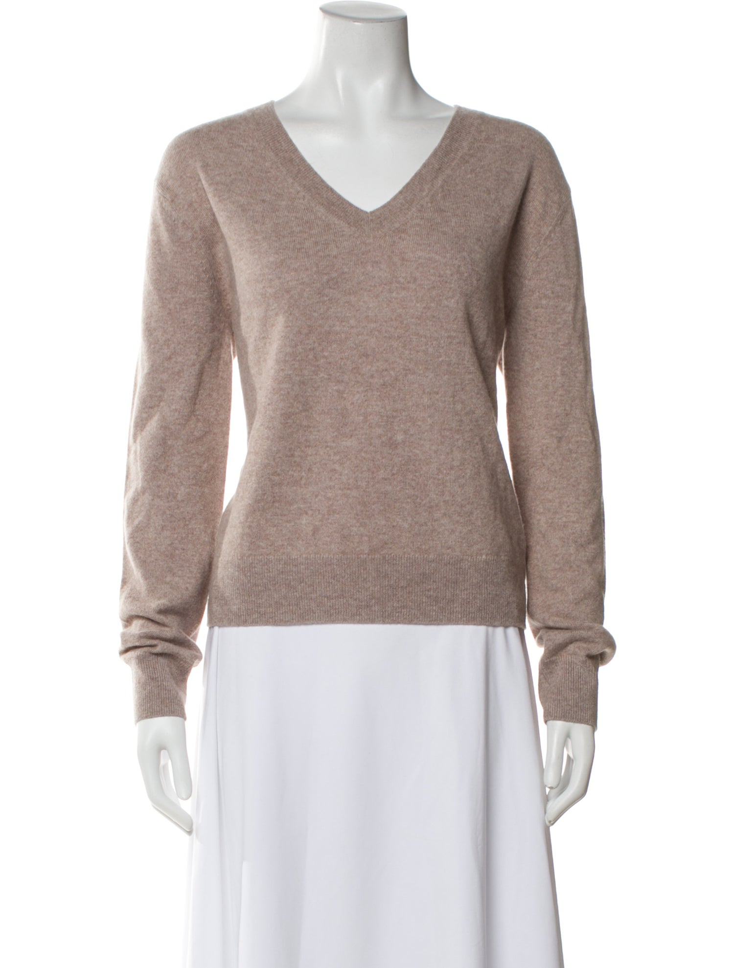 Elyse Walker Cashmere V-Neck Sweater w/ Tags