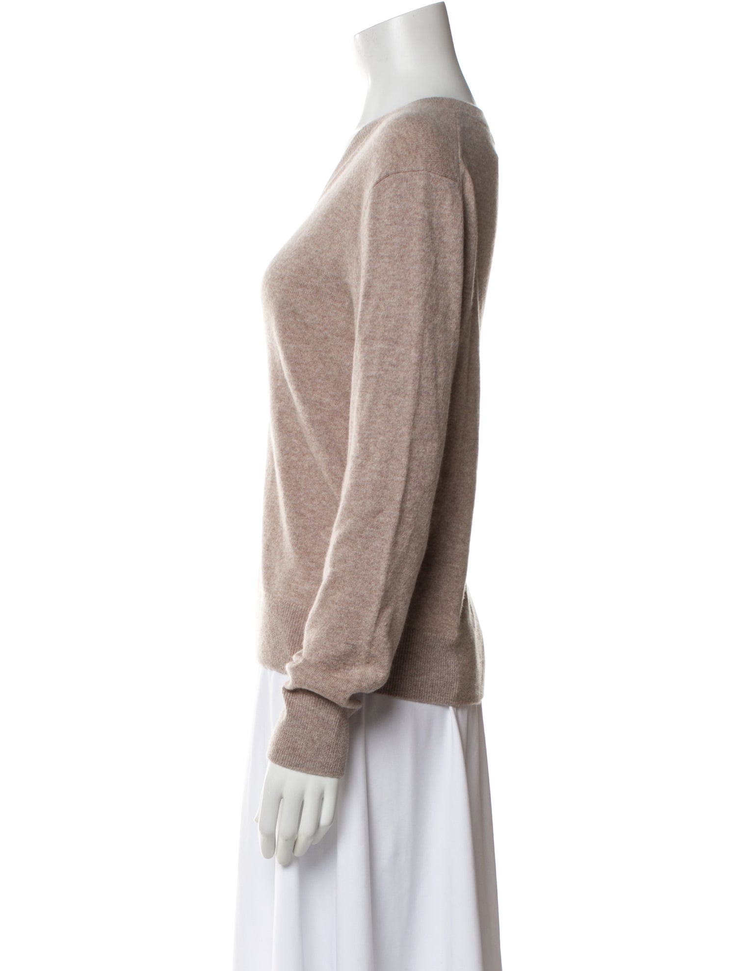 Elyse Walker Cashmere V-Neck Sweater w/ Tags