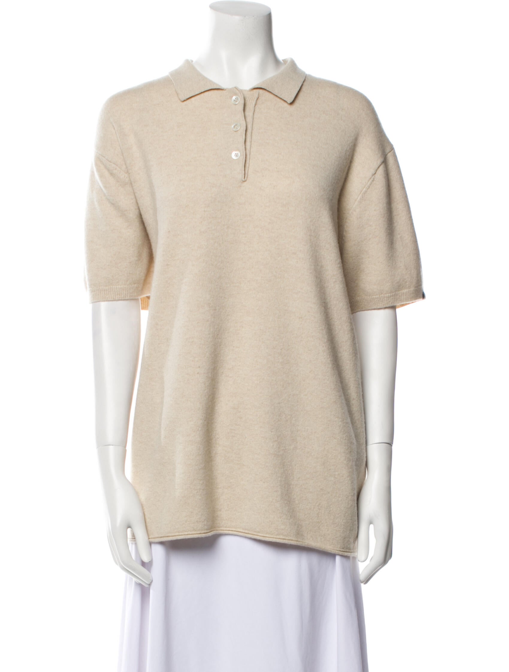 Extreme Cashmere Nylon Short Sleeve Polo