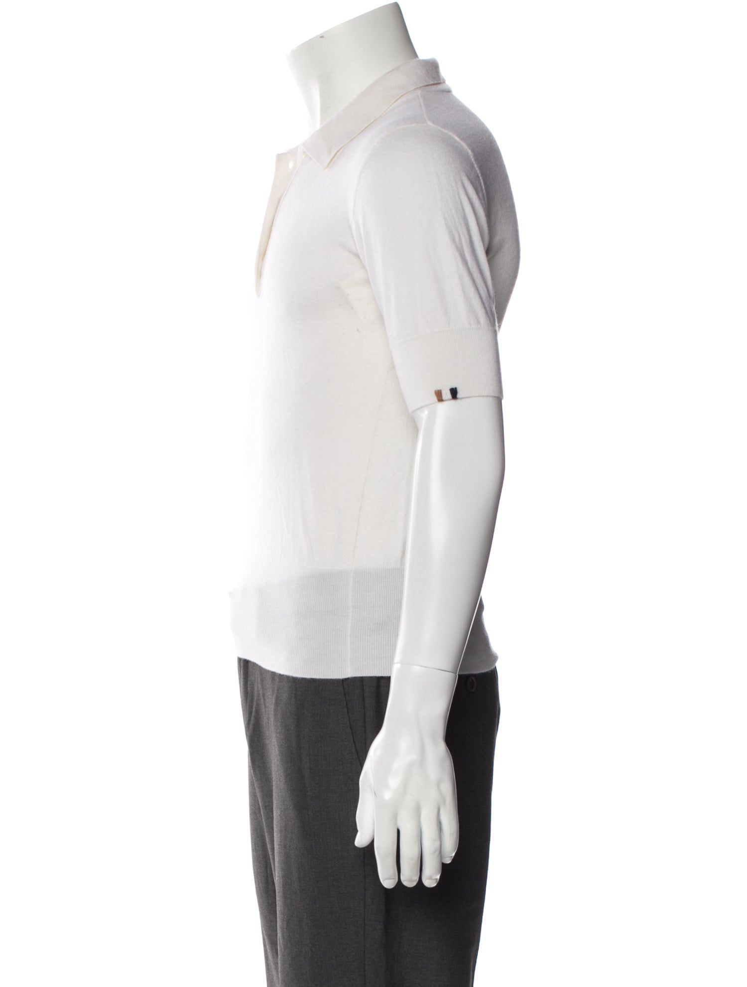 Extreme Cashmere Crew Neck Short Sleeve Polo Shirt