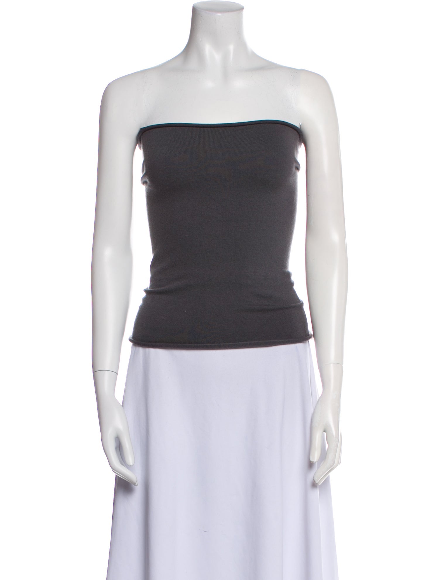 Extreme Cashmere Cashmere Strapless Top