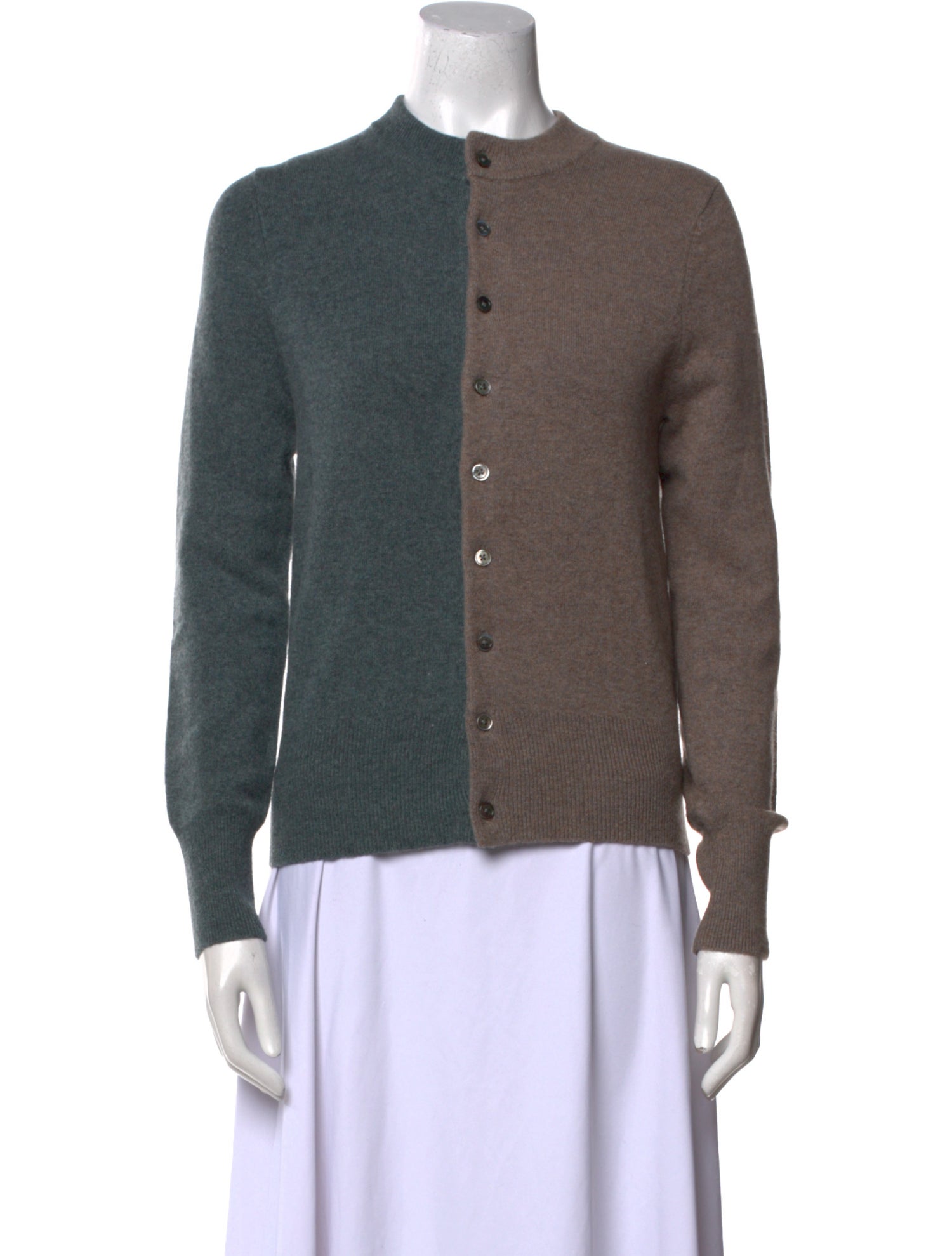 Extreme Cashmere Cashmere Colorblock Pattern Sweater