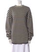 Extreme Cashmere Striped Crew Neck Sweater