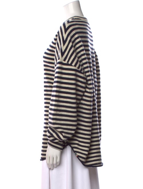 Extreme Cashmere Striped Crew Neck Sweater