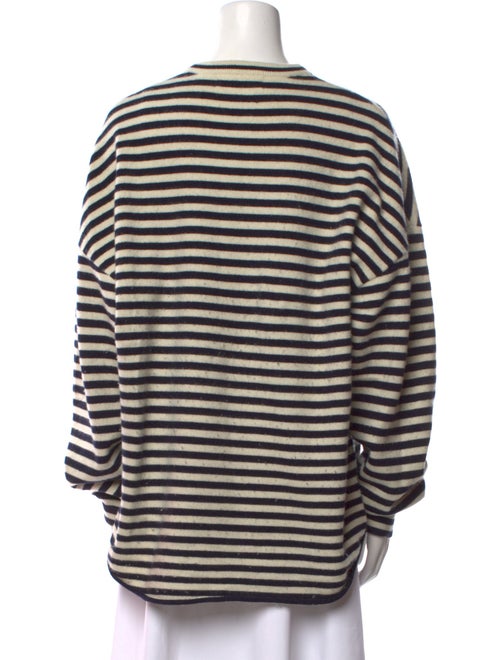 Extreme Cashmere Striped Crew Neck Sweater