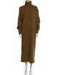 Extreme Cashmere Turtleneck Long Dress