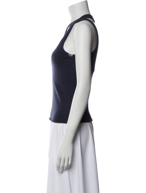 Extreme Cashmere Asymmetrical Sleeveless Top