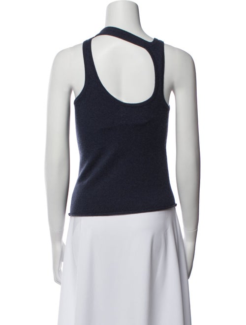 Extreme Cashmere Asymmetrical Sleeveless Top