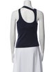 Extreme Cashmere Asymmetrical Sleeveless Top