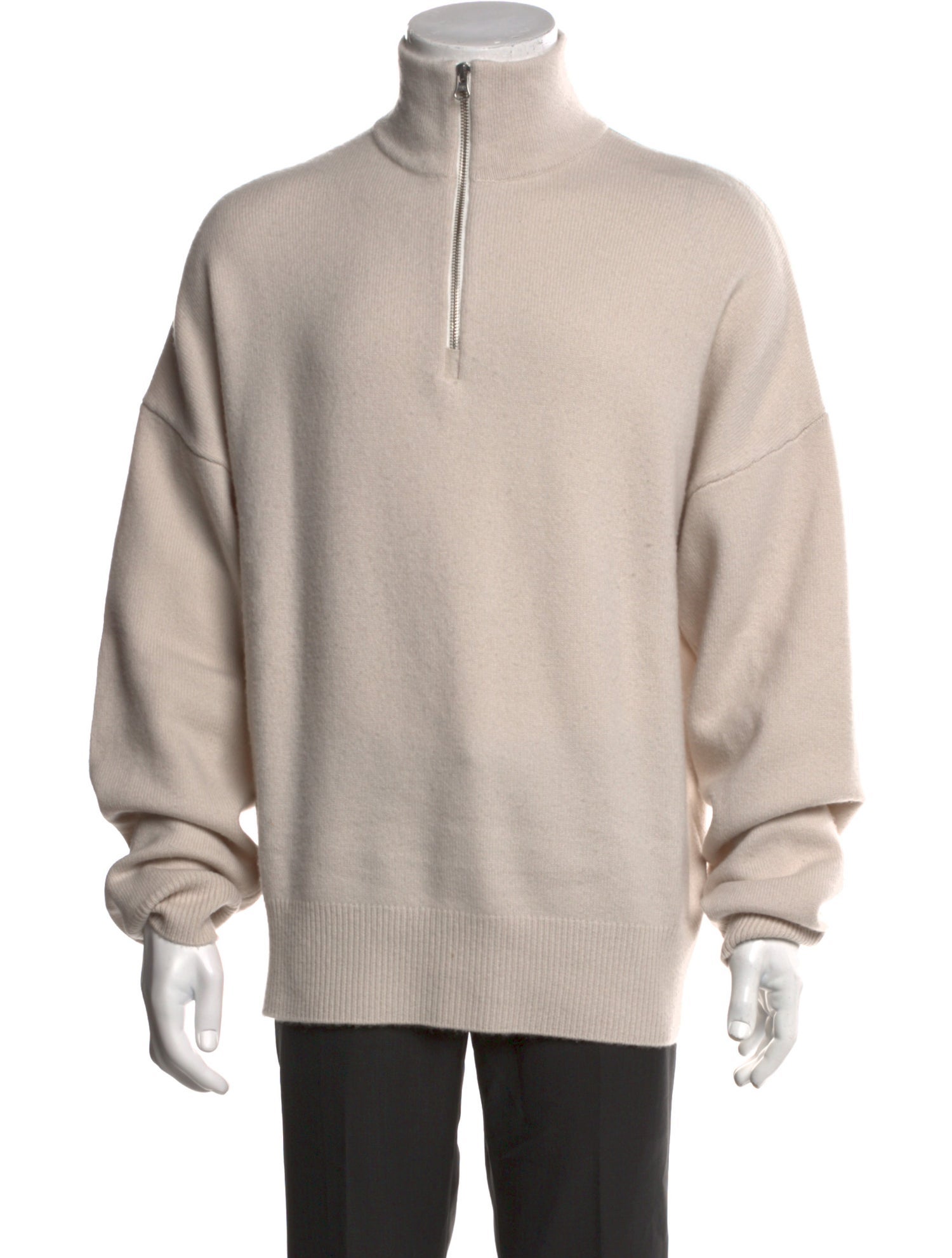 Extreme Cashmere Mock Neck Long Sleeve Pullover