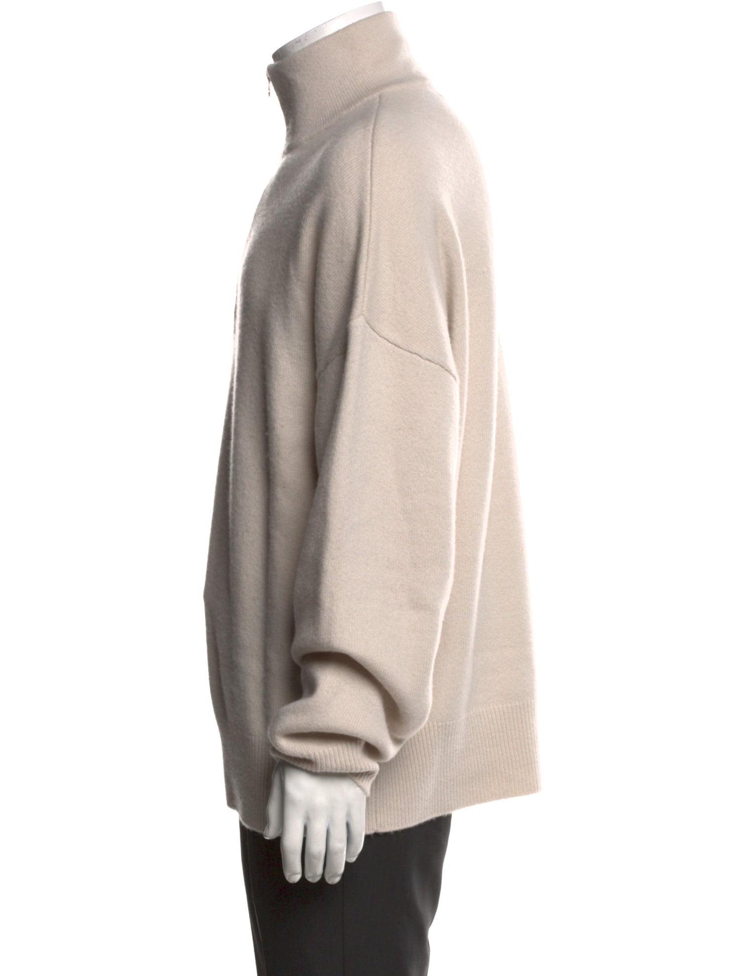 Extreme Cashmere Mock Neck Long Sleeve Pullover