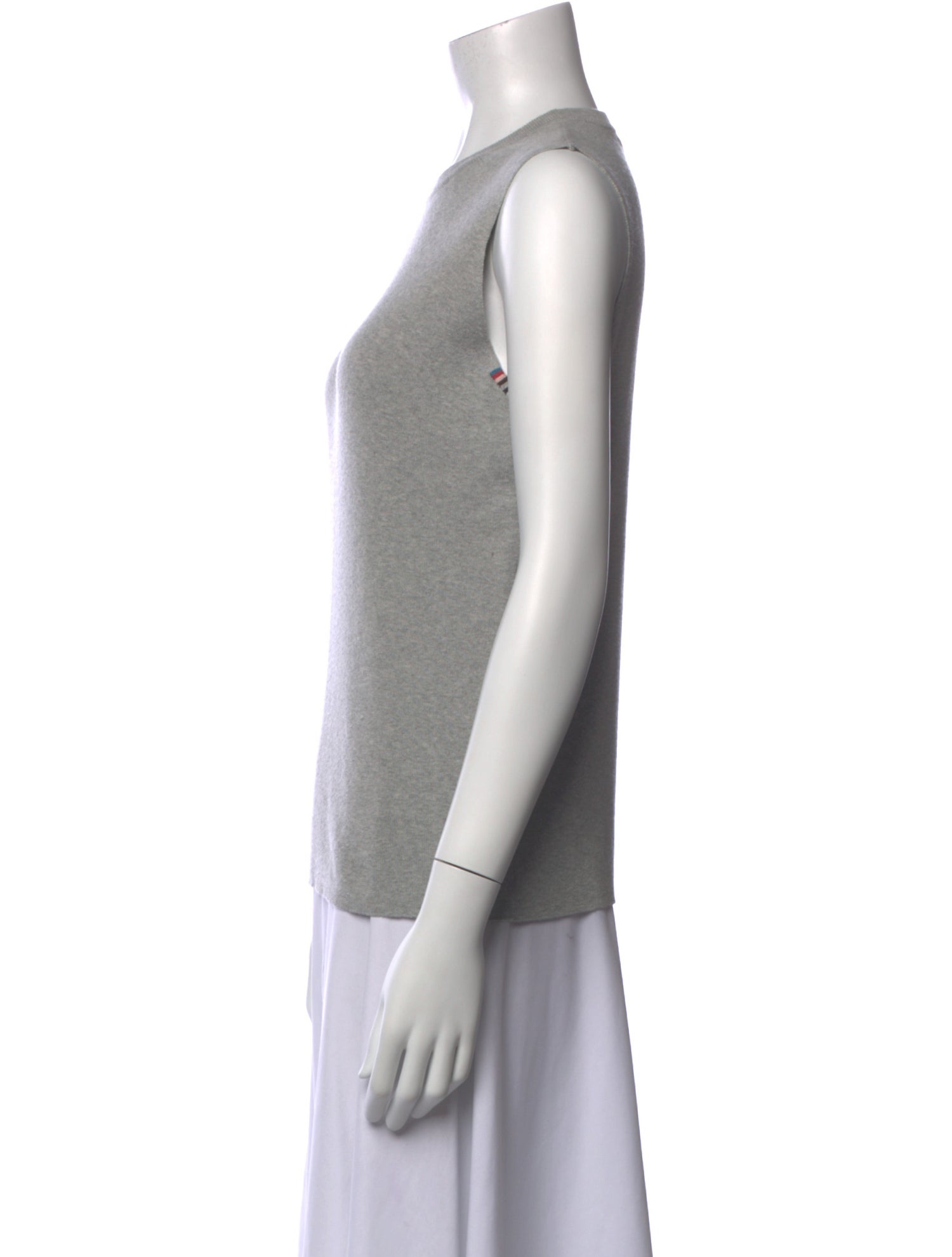 Extreme Cashmere Crew Neck Sleeveless Top