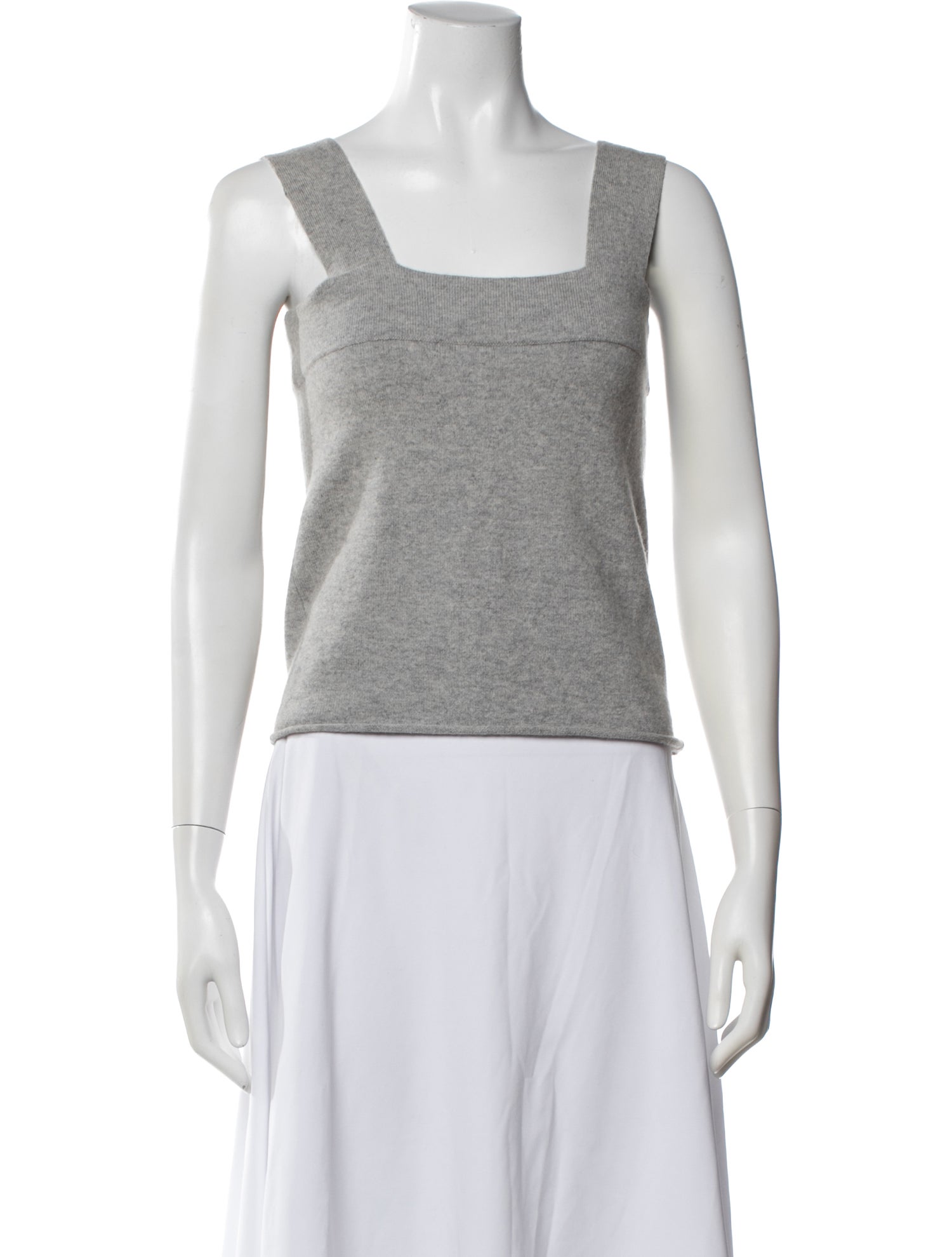 Extreme Cashmere Cashmere Square Neckline Top