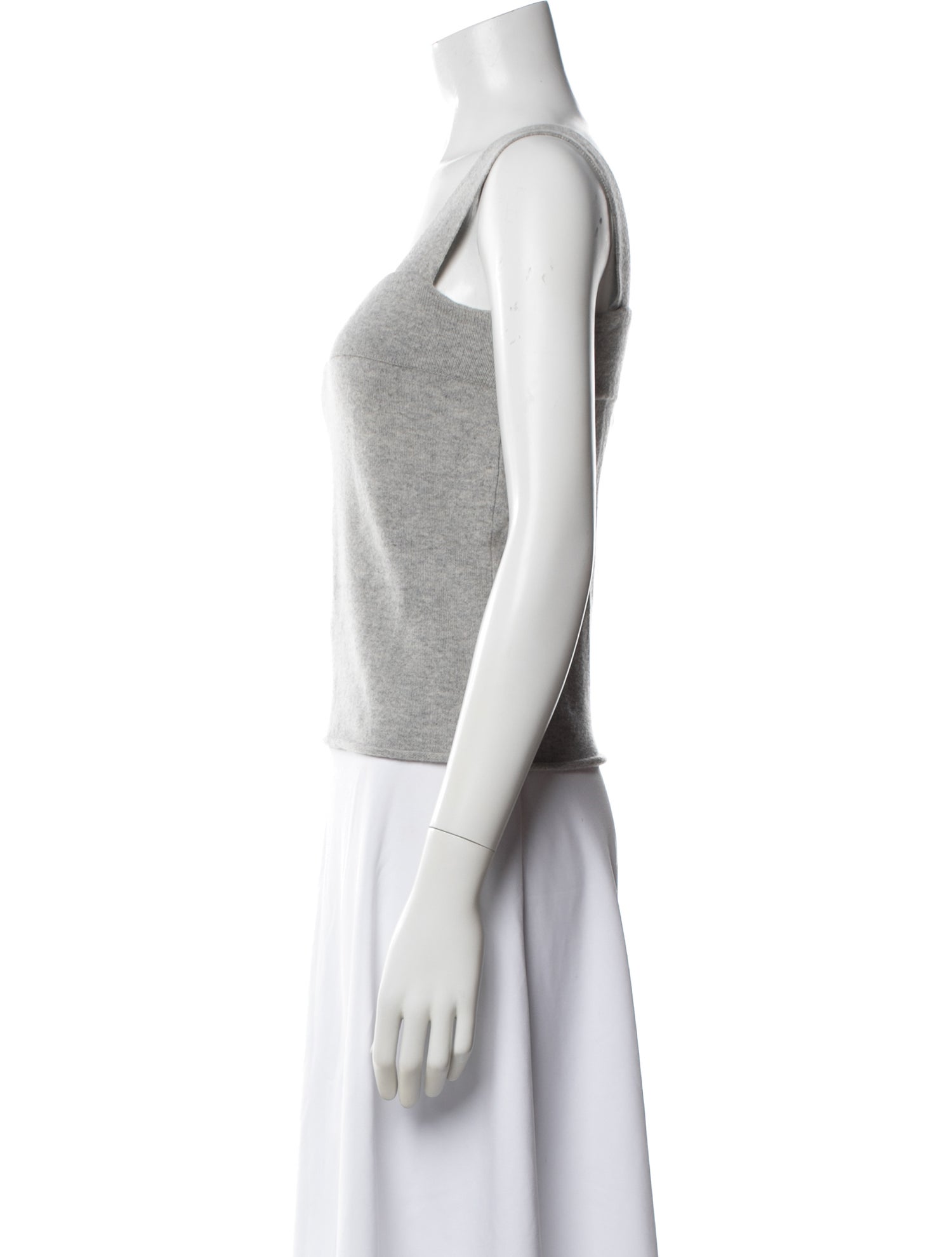 Extreme Cashmere Cashmere Square Neckline Top