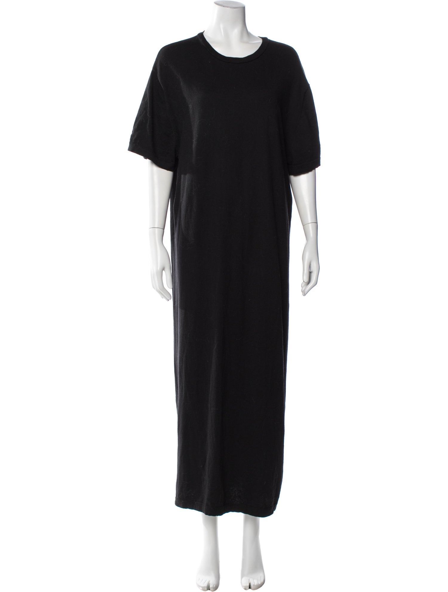 Extreme Cashmere Crew Neck Long Dress