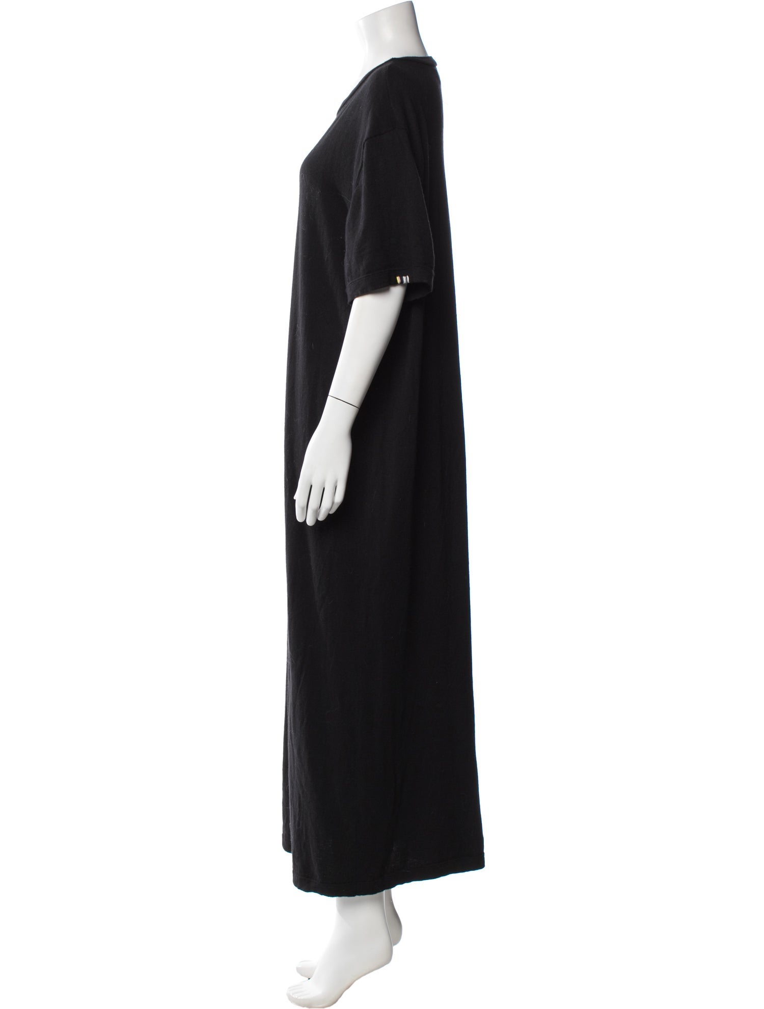 Extreme Cashmere Crew Neck Long Dress
