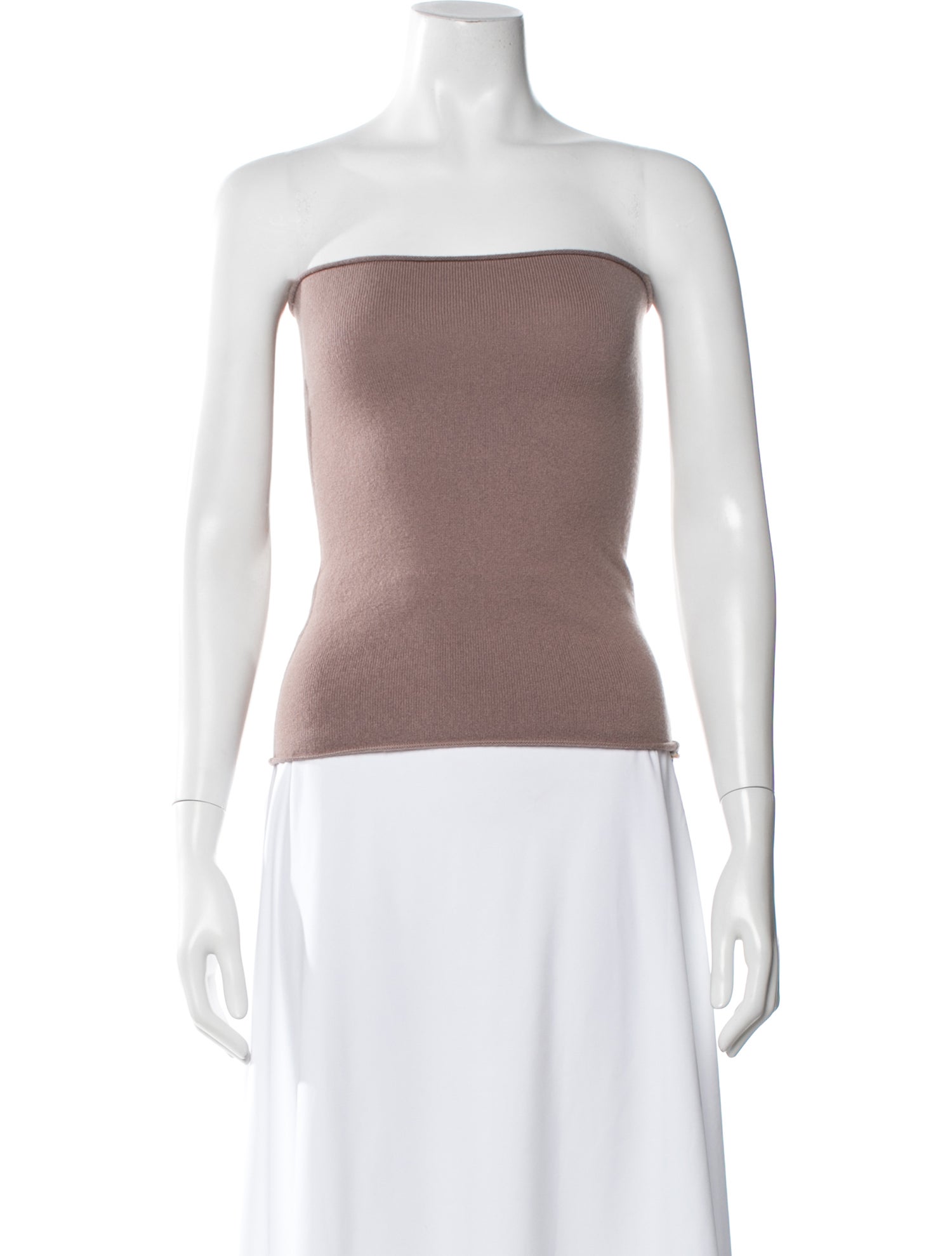 Extreme Cashmere Strapless Top