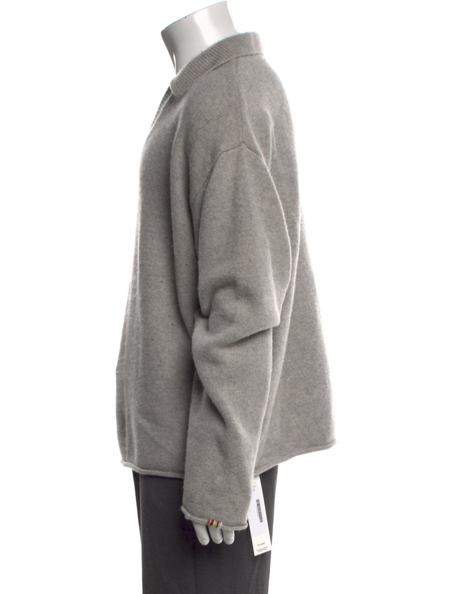Extreme Cashmere Collar Long Sleeve Pullover