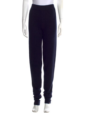 Pre-owned Extreme Cashmere Cashmere Straight Leg Pants In Blue