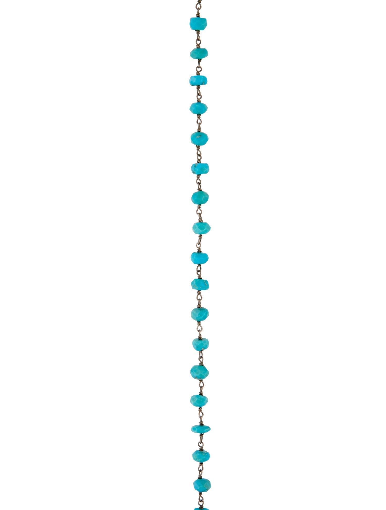 Emily & Ashley Turquoise Bead Necklace