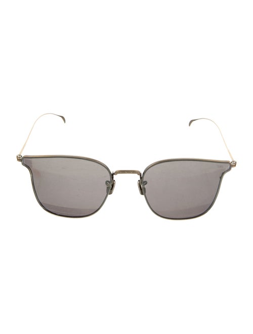 Eyevan 7285 Square Mirrored Sunglasses