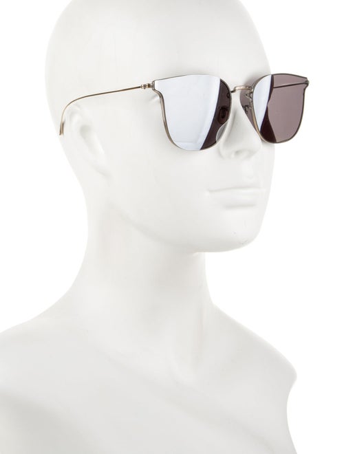 Eyevan 7285 Square Mirrored Sunglasses